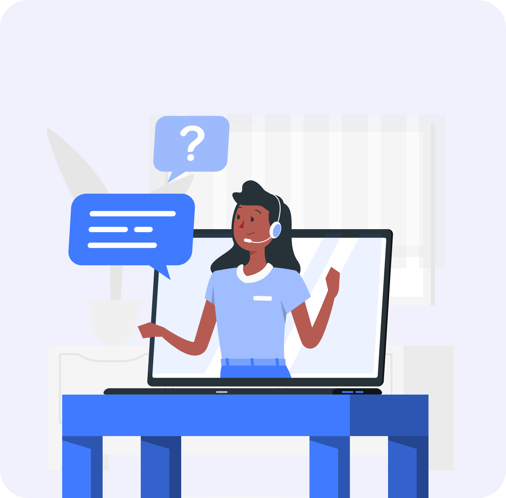 Help illustration
